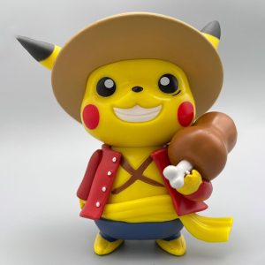 Anime Figuren - Pokemon Figuren Pikachu Cosplay One Piece Luffy