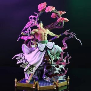 One Piece Figuren Zorro Figur Kimono Sakura Szene