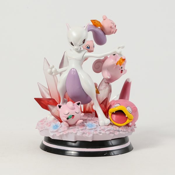 Anime Figuren - Pokemon Figur Mewtwo Mew Rondoudou