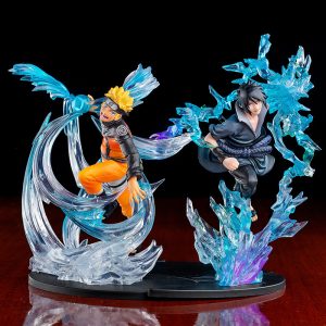 Uzumaki Naruto Vs Sasuke Figur - Legendäres Duell