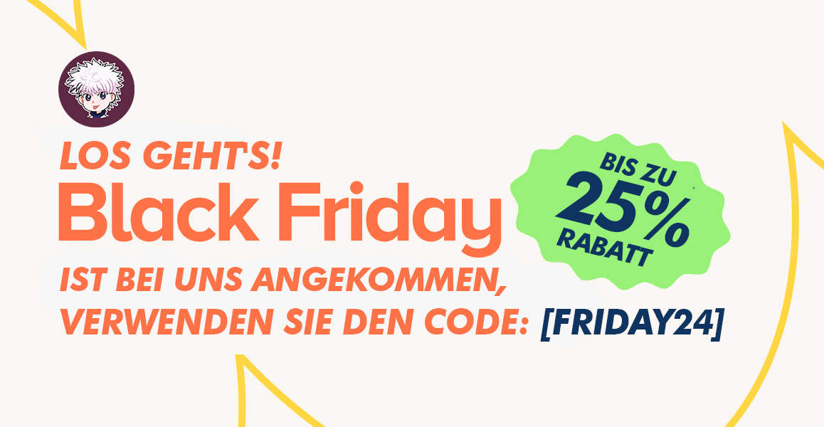 BLACK FRIDAY ANIME FIGUREN